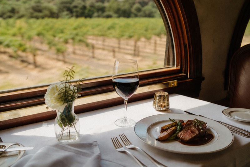 Napa Valley Wine Train with Gourmet Lunch